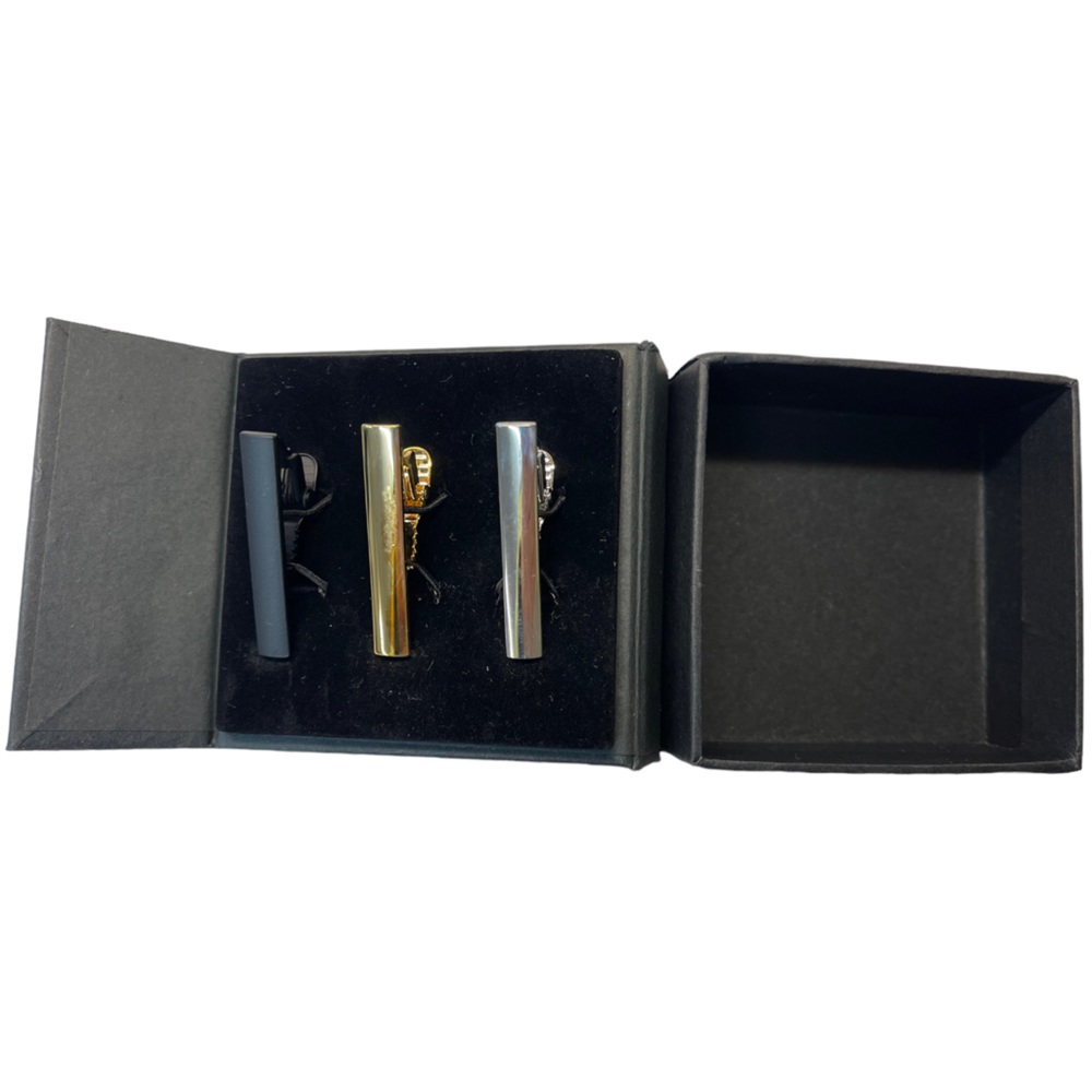 NORDSTROM Tie Clip Set of Three NWT